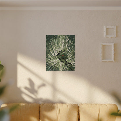 Peaceful Bamboo Grove Canvas Art - Ukiyo E Inspired Zen