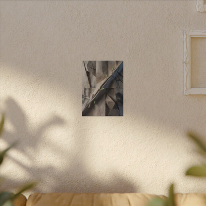 Paper Fold Canvas Art | Spring Japandi Japanese Pattern Art
