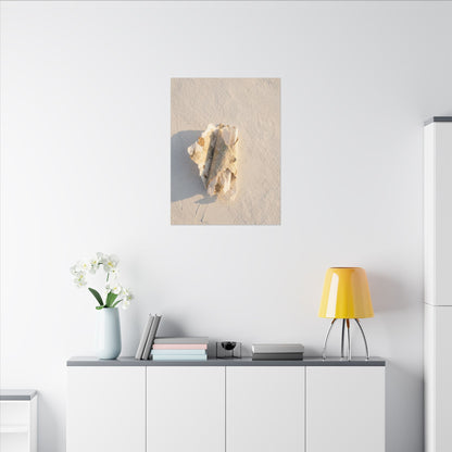 Paper Fold Canvas Art | Winter Japandi Texture Art