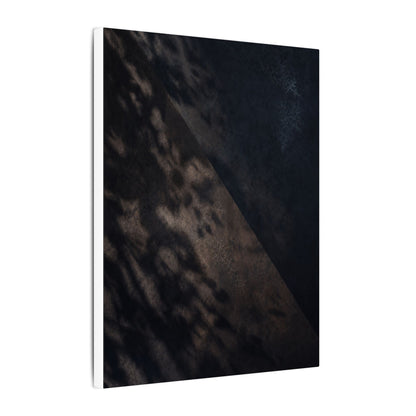 Shadow Play Winter Canvas Art | Dark Japandi Moody Design