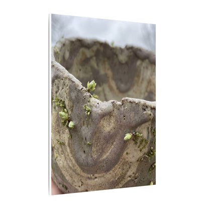 Overcast Ceramic Bowl Canvas Art - Japandi Fukinsei