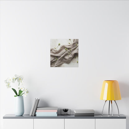 Overcast Silk Drape Canvas Art - Japandi Ma