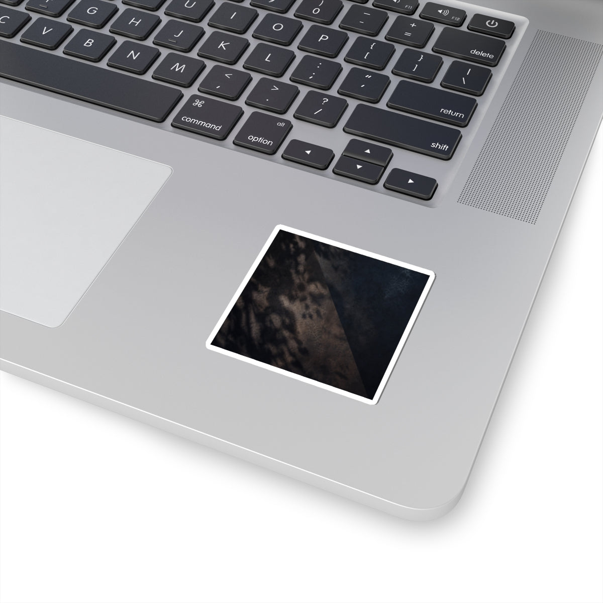 Shadow Play Moody Minimal Sticker | Luxurious Dark Japandi Art