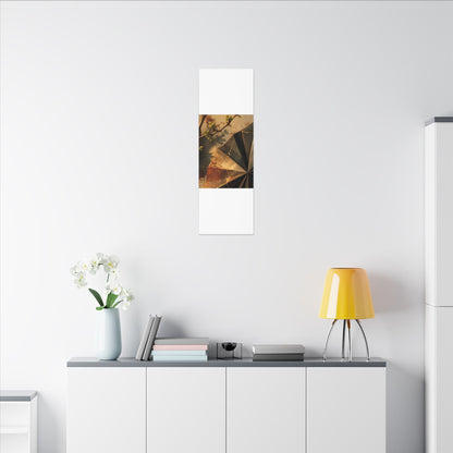 Ma Paper Fold Canvas Art - Kintsugi Broken Beauty