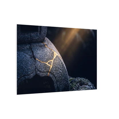 Ma Moonlit Garden Canvas Art - Kintsugi Broken Beauty
