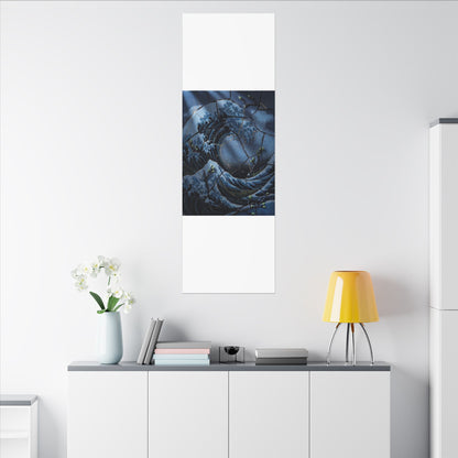 Ocean Wave Spring Canvas Art | Kintsugi Artful Design