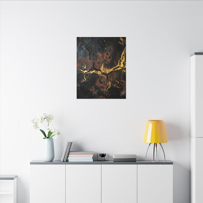Kintsugi Broken Beauty Canvas Art