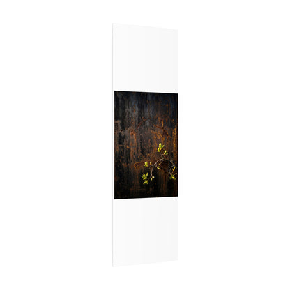 Golden Hour Rust Patina Canvas Art - Dark Japandi Fukinsei