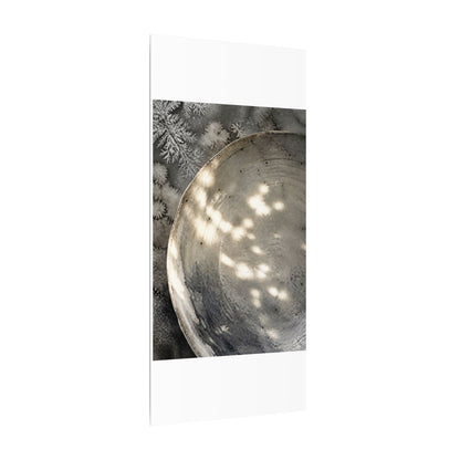 Ceramic Bowl Watercolor Canvas Art | Warm Japandi Art