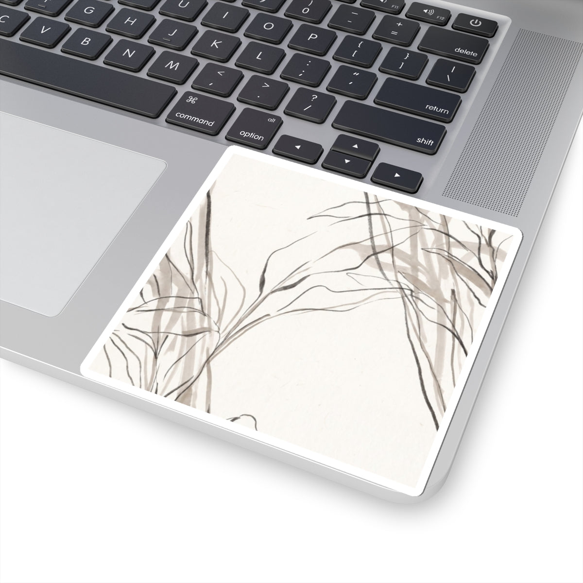 Ma Shoji Screen Sticker - Japandi Minimal Line