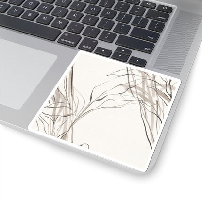 Ma Shoji Screen Sticker - Japandi Minimal Line