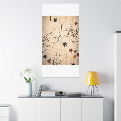 Golden Hour Shoji Screen Canvas Art - Japandi Fukinsei