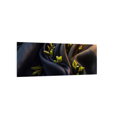 Spring Silk Drape Moody Minimal Canvas Art | Luxurious Decor
