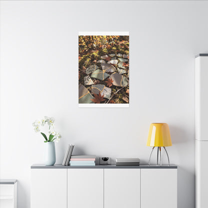 Broken Pottery Japanese Pattern Canvas Art | Elegant Japandi Art