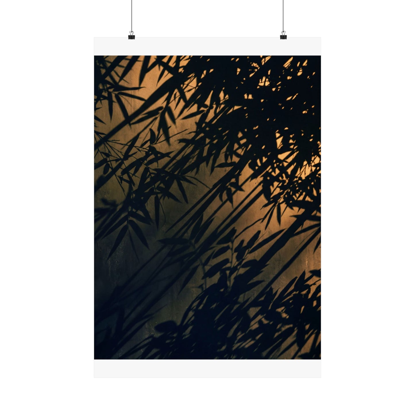 Summer Shadow Play Shadow Zen Wall Art Print | Luxurious Decor Art Print