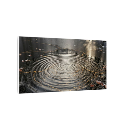 Water Ripple Broken Beauty Canvas Art | Artful Kintsugi Art