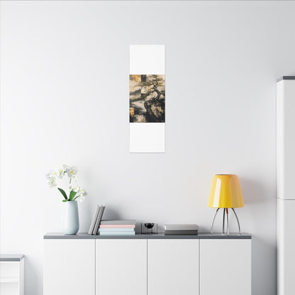 Golden Hour Pine Tree Canvas Art - Japandi Datsuzoku