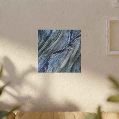 Moonlight Silk Drape Canvas Art - Japandi Mono No Aware