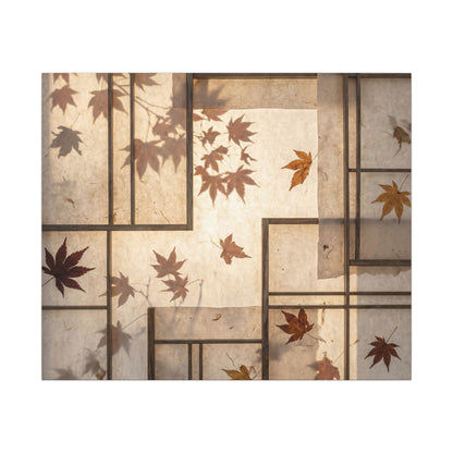 Shoji Screen Japanese Pattern Canvas Art | Neutral Japandi Art