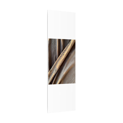 Warm Silk Drape Canvas Art - Japanese Pattern Japandi