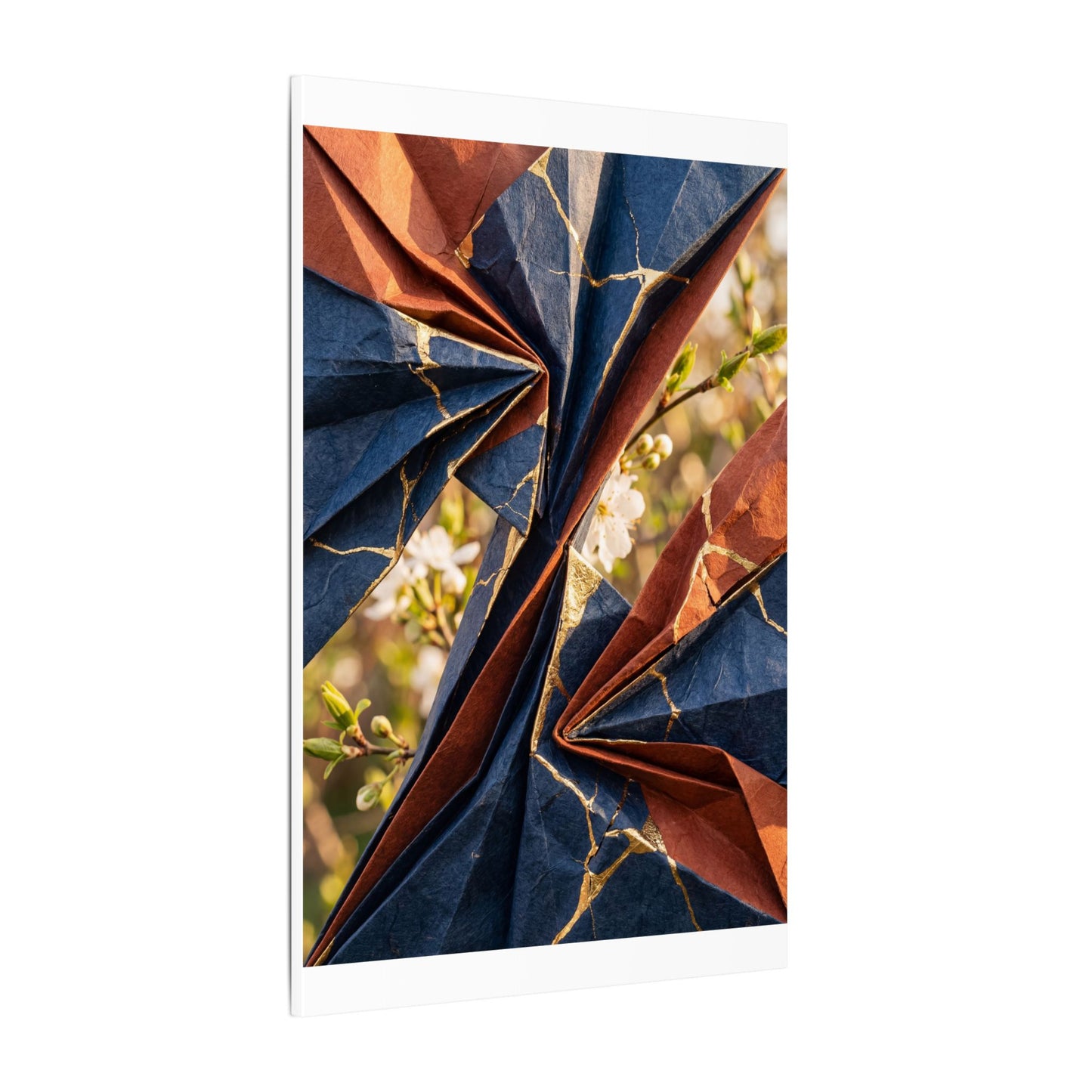 Spring Ceramic Bowl Watercolor Canvas Art | Warm Decor
