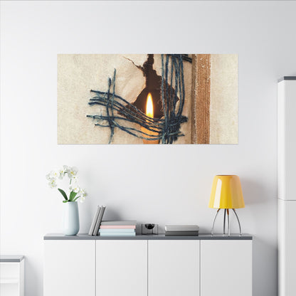 Winter Shoji Screen Broken Beauty Canvas Art | Resilient Decor