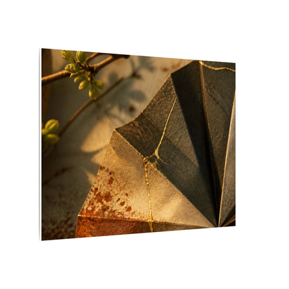 Ma Paper Fold Canvas Art - Kintsugi Broken Beauty