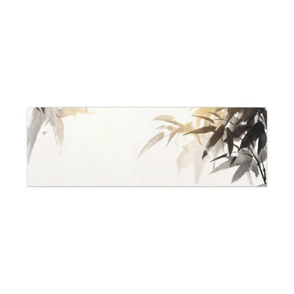 Tea Ceremony Sumi E Canvas Art | Serene Zen Art