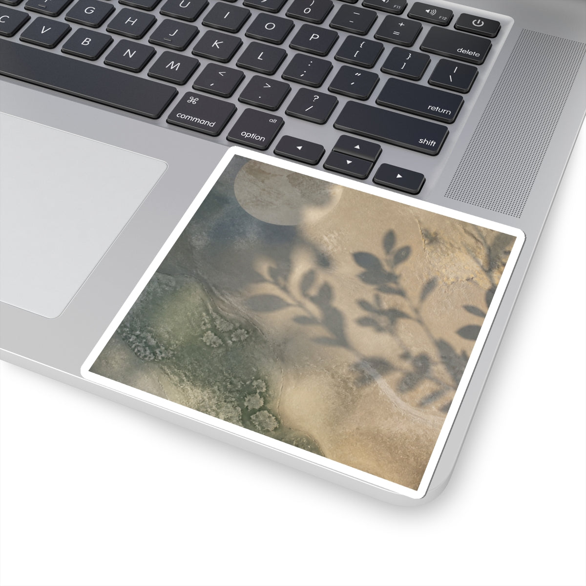 Neutral Shadow Play Sticker - Texture Japandi
