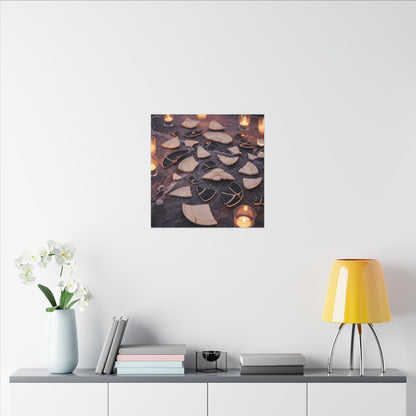Winter Broken Pottery Broken Beauty Canvas Art | Beautiful Decor
