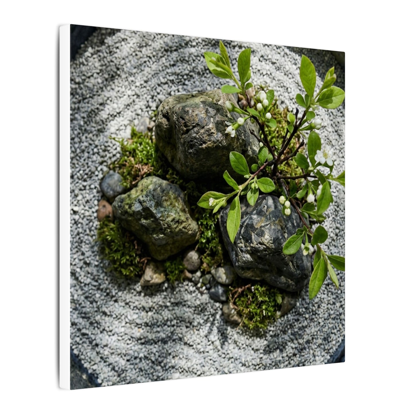 Zen Ceramic Bowl in Dappled | Karesansui Canvas Art