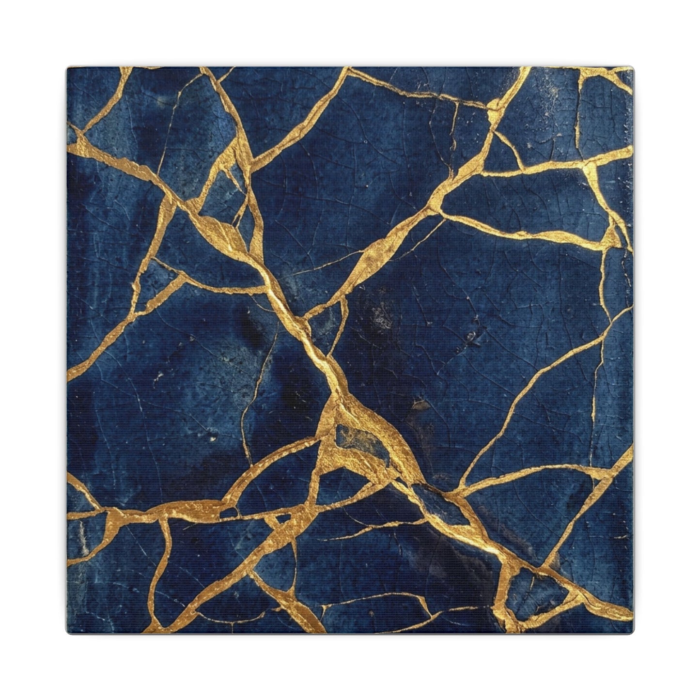 Kintsugi Crackle Canvas Art