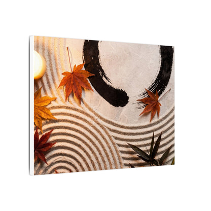 Tranquil Rock Garden Canvas Art - Enso Zen