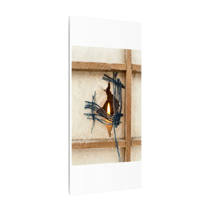 Winter Shoji Screen Broken Beauty Canvas Art | Resilient Decor