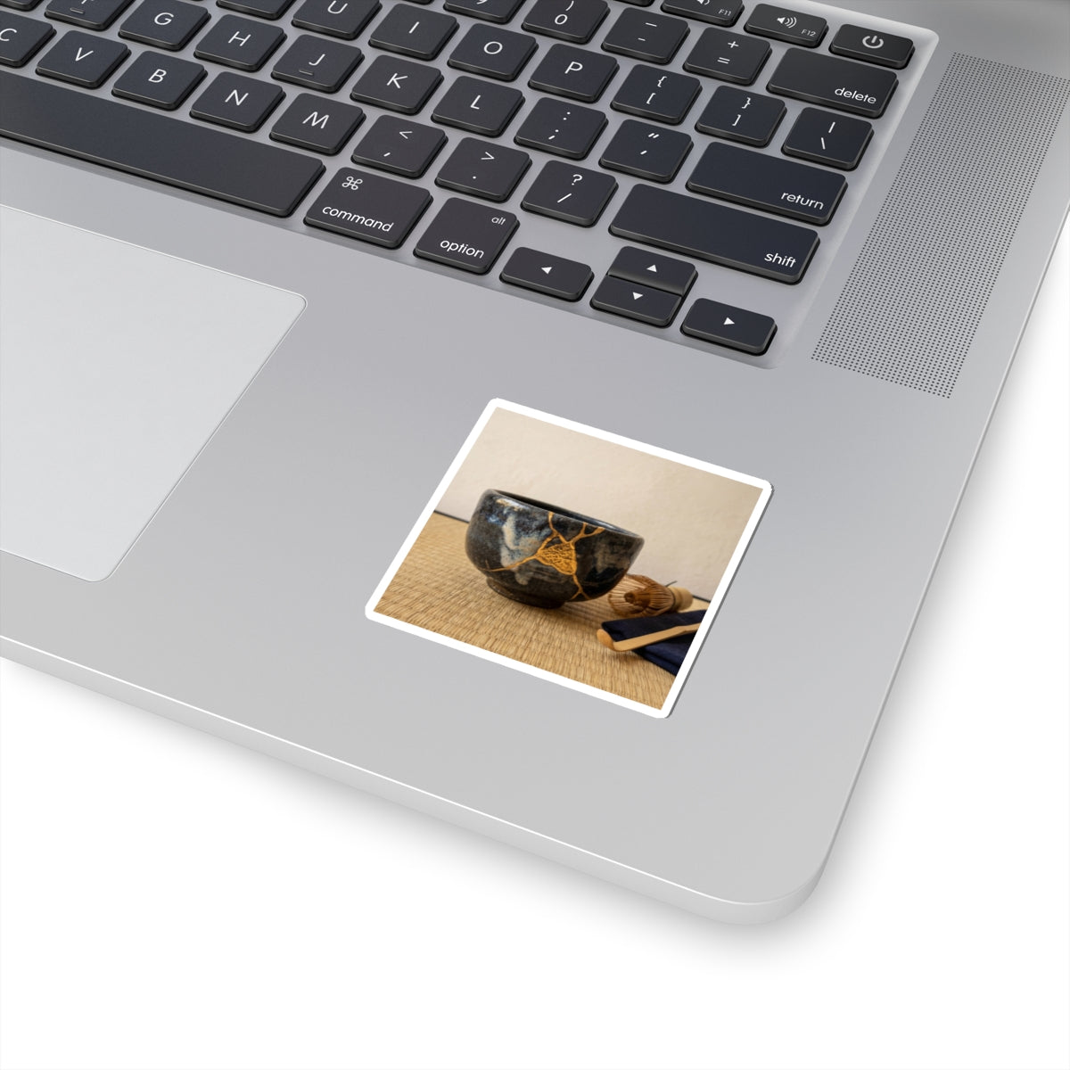 Golden Hour Tea Ceremony Sticker - Kintsugi Kanso