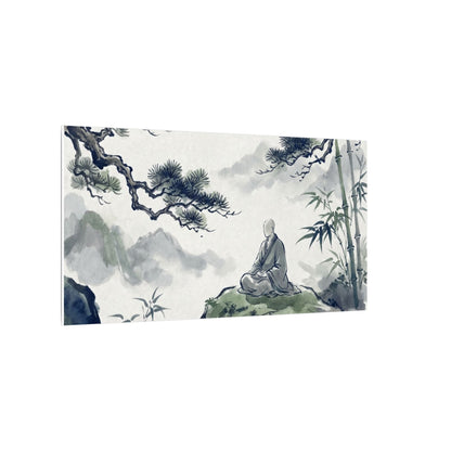 Zen Sumi-e Canvas Art
