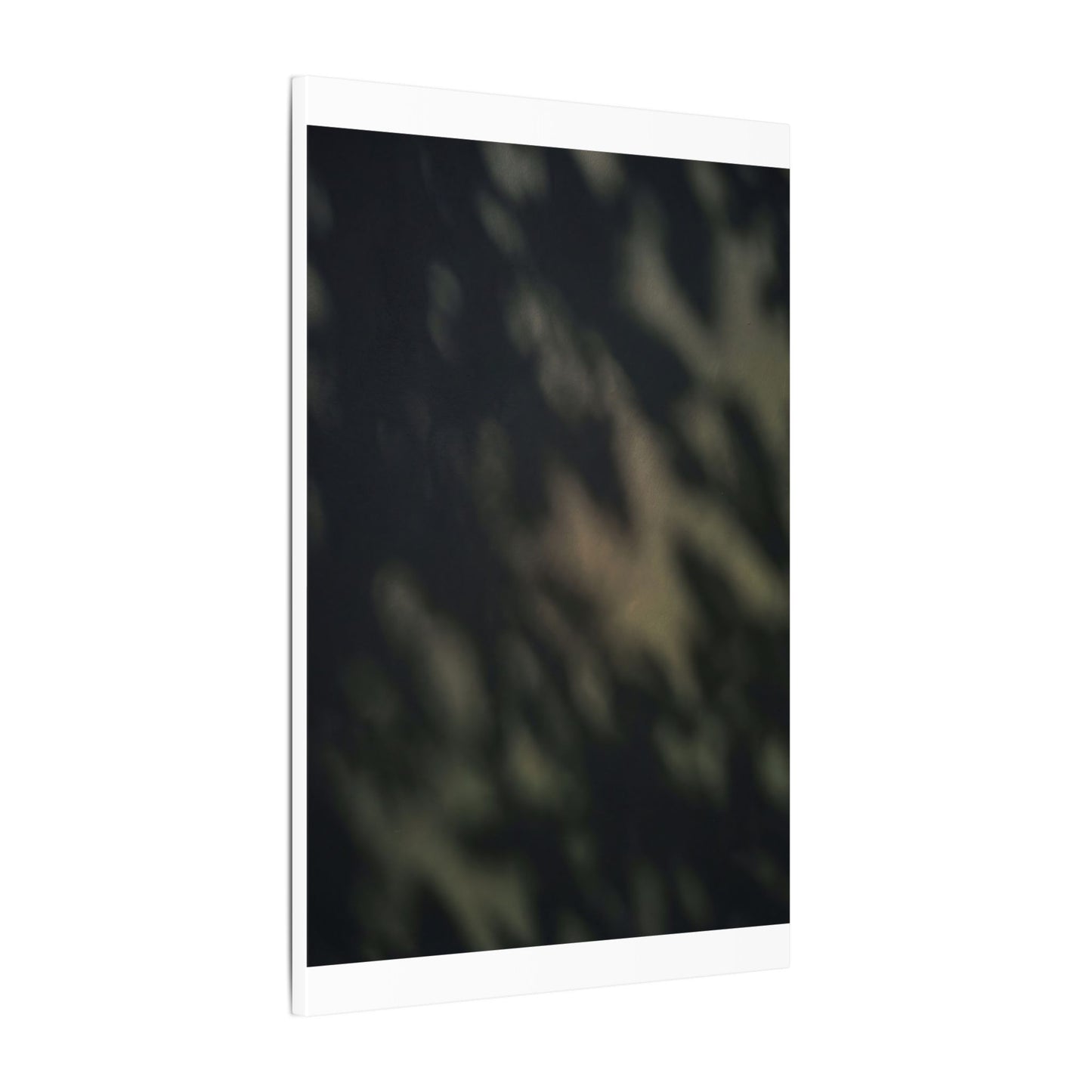 Dappled Shadow Play Canvas Art - Dark Japandi Ma