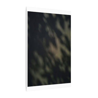 Dappled Shadow Play Canvas Art - Dark Japandi Ma