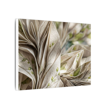 Fukinsei Paper Fold Canvas Art - Japandi Watercolor