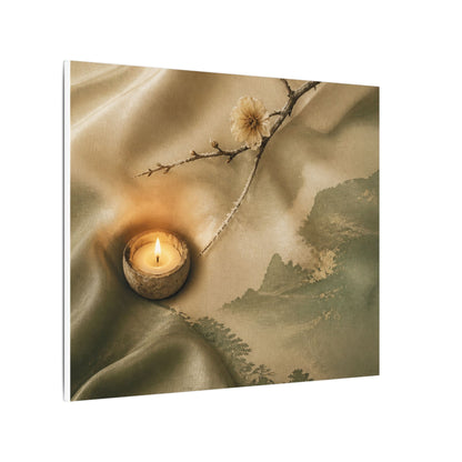 Silk Drape Japanese Pattern Canvas Art | Warm Japandi Art
