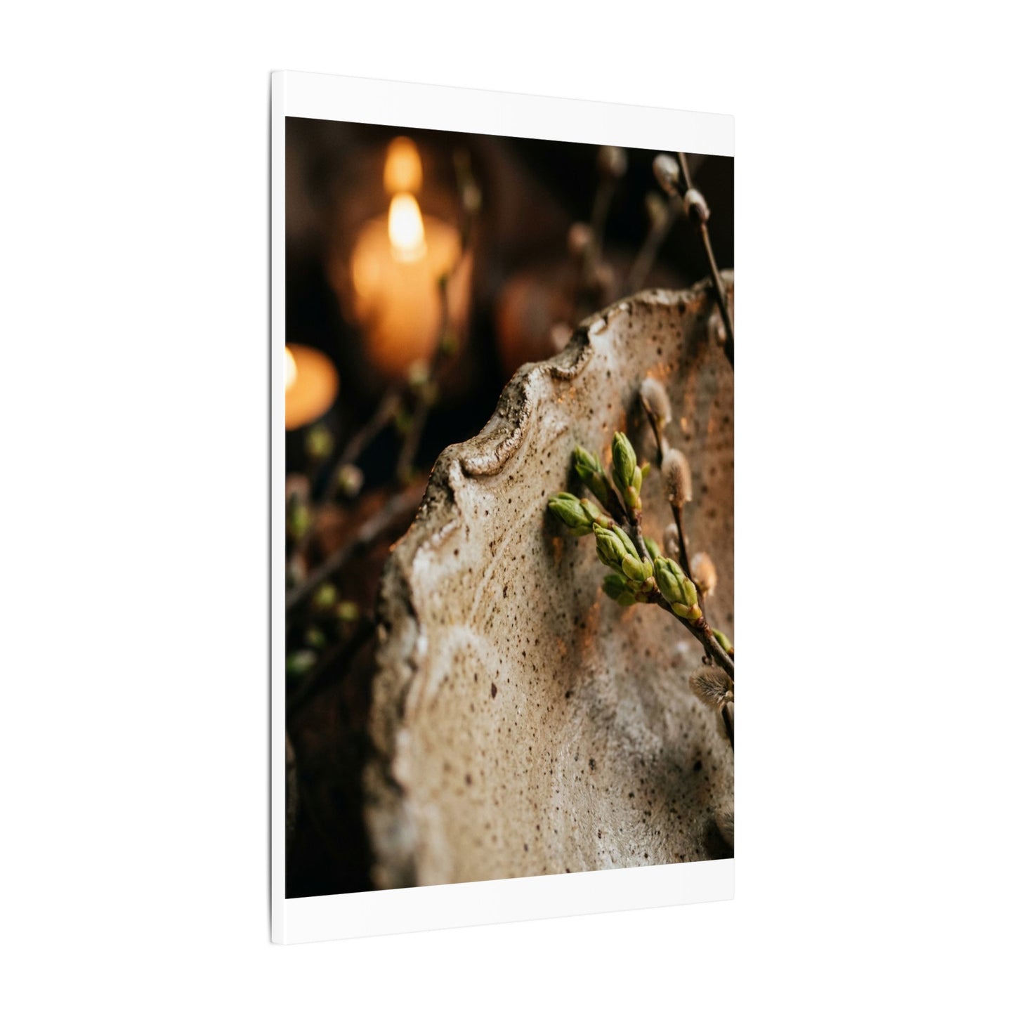 Overcast Ceramic Bowl Canvas Art - Japandi Ma