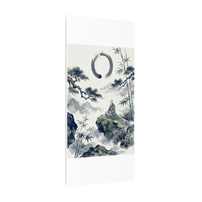 Zen Sumi-e Canvas Art