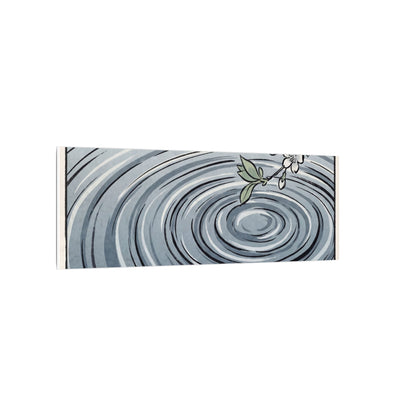 Calm Water Ripple Canvas Art - Ukiyo E Inspired Zen