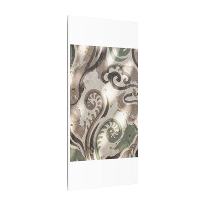 Dappled Ink Brushstroke Canvas Art - Japandi Ma