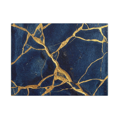 Kintsugi Crackle Canvas Art Art Print