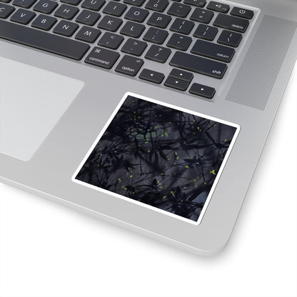 Bold Shadow Play Sticker - Shadow Zen Dark Japandi