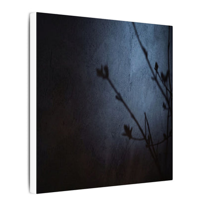 Shadow Play Canvas Art | Spring Dark Japandi Moody Minimal Art