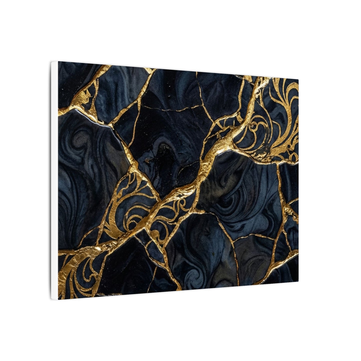 Kintsugi Gold Vein Canvas Art