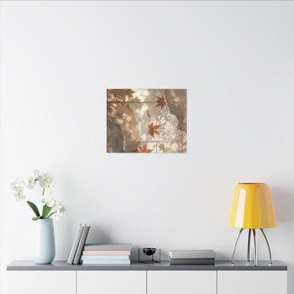 Datsuzoku Shoji Screen Canvas Art - Japandi Japanese Pattern