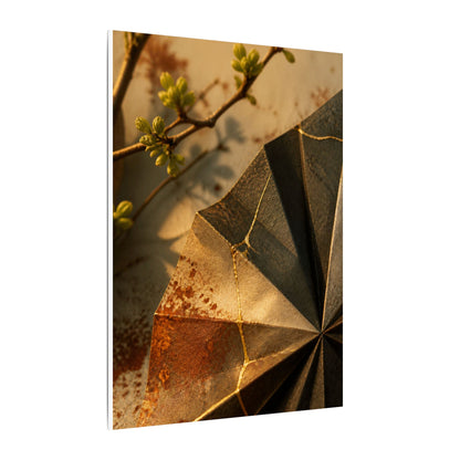 Ma Paper Fold Canvas Art - Kintsugi Broken Beauty